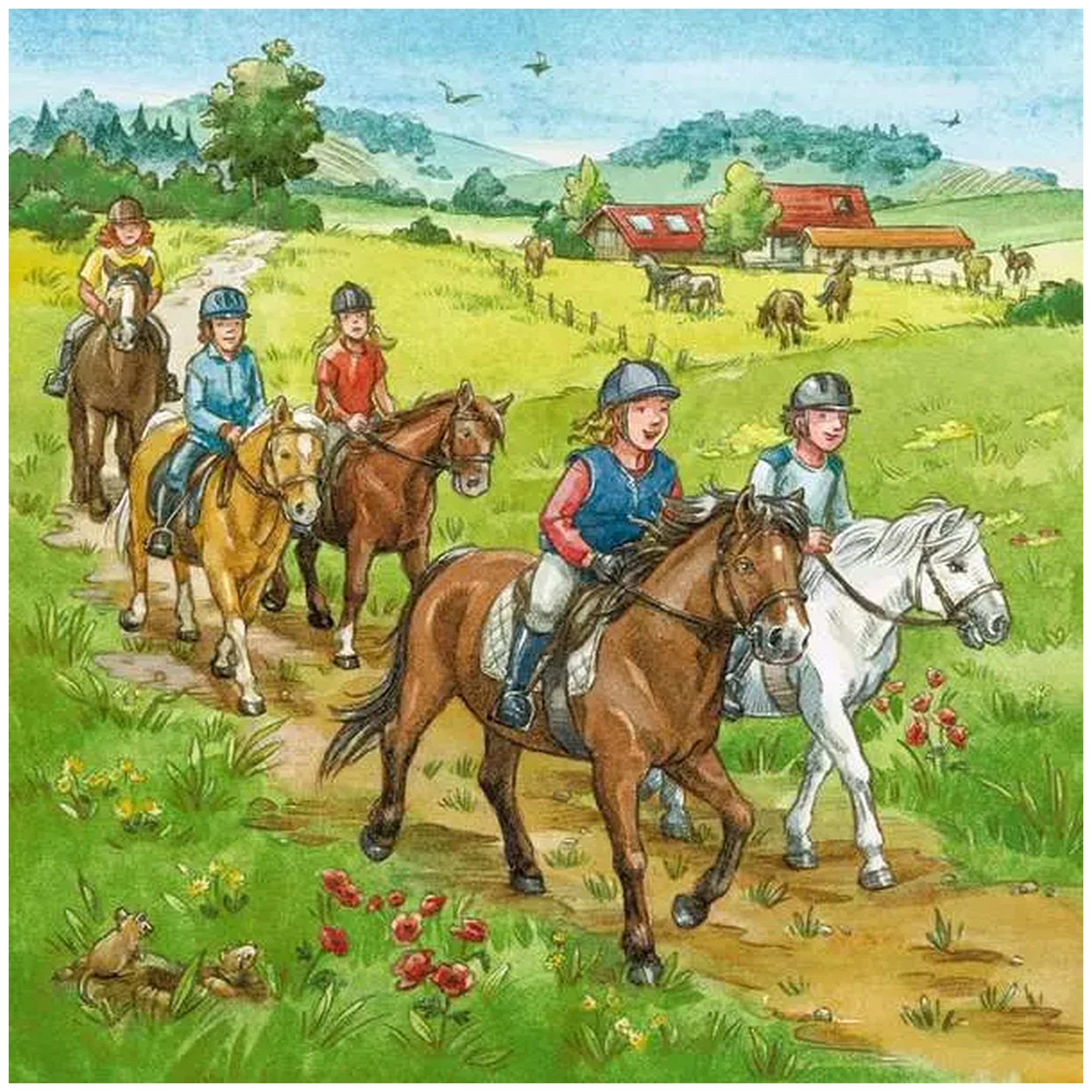 Ravensburger - My Riding Stable - 3x49 Pieces - Puzzles