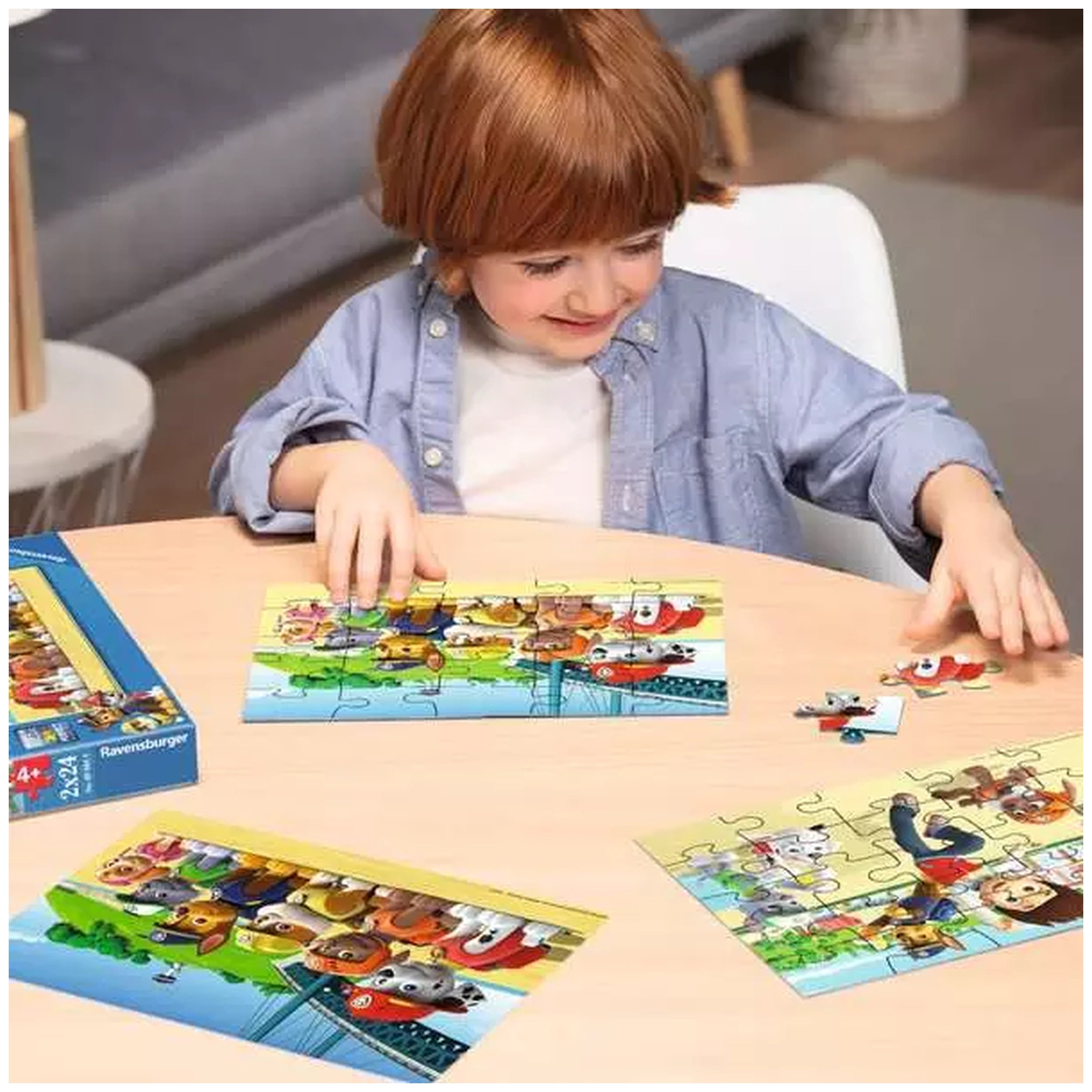 Ravensburger - Paw Patrol - Chiens Héroïques - 2x24 Pièces - Puzzles