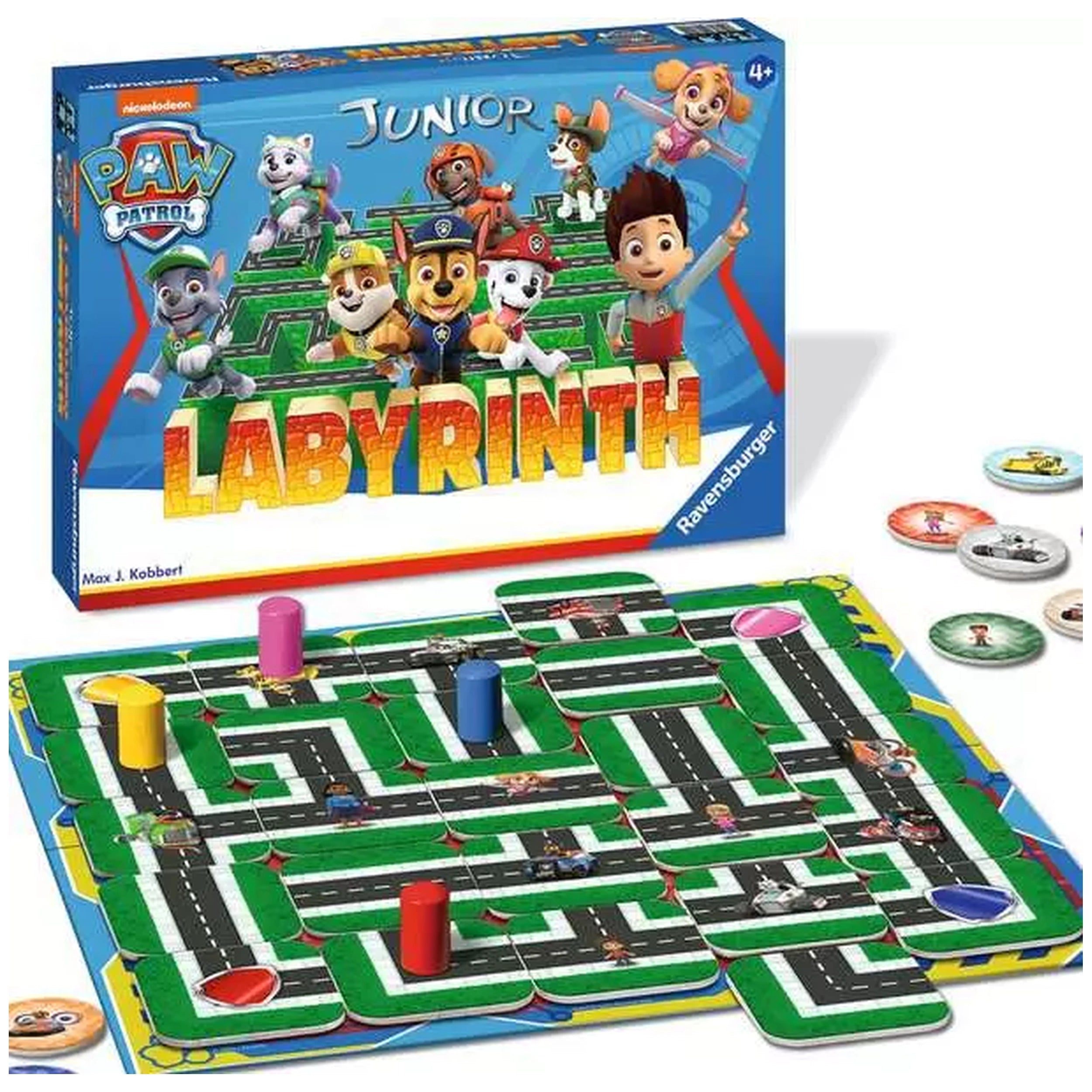 Ravensburger - Paw Patrol - Labyrinthe Junior - Jeu de Société - Instructions Multilingues