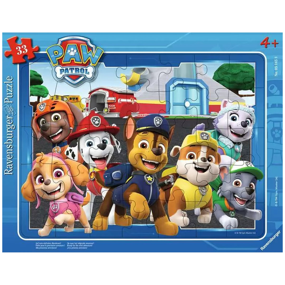 Ravensburger - Paw Patrol - Vers la prochaine aventure - 33 pièces - Puzzles
