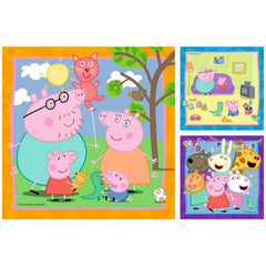 Ravensburger - Peppa Pig - Peppas Family And Friends - 3x49 Pieces - Puzzles