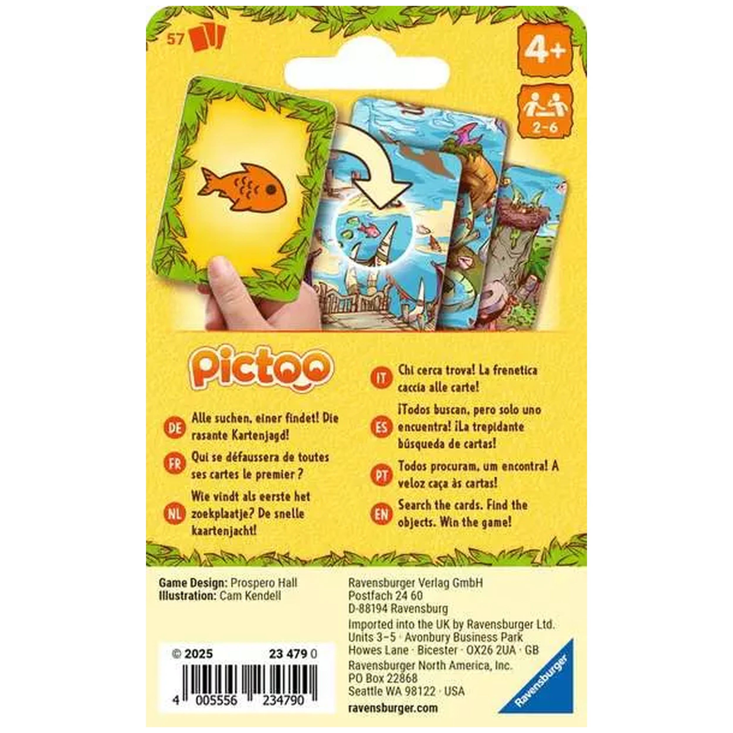 Ravensburger-Pictoo-Dino-Welt-Jeux de société