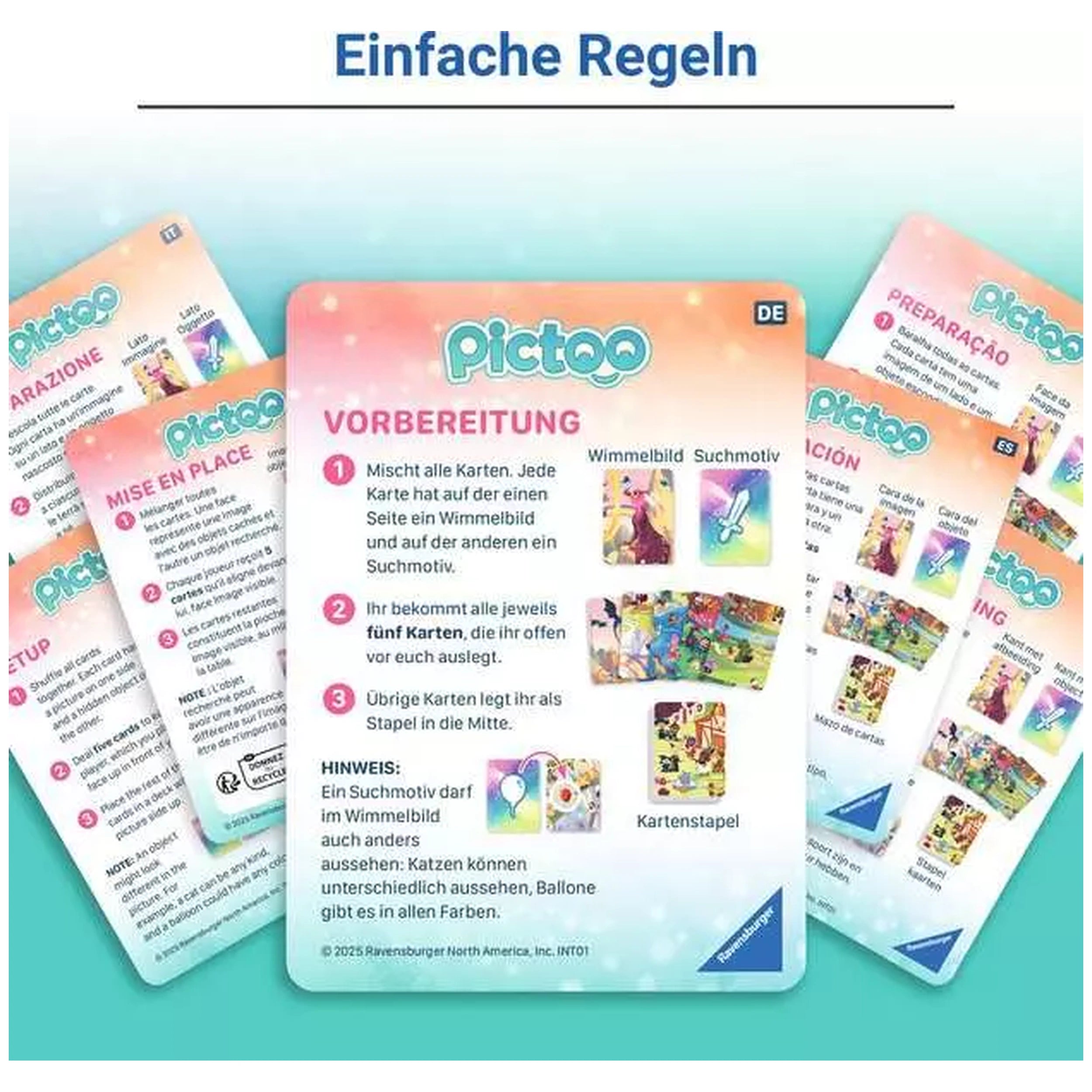 Ravensburger-Pictoo-Fantasy-Jeux de Société