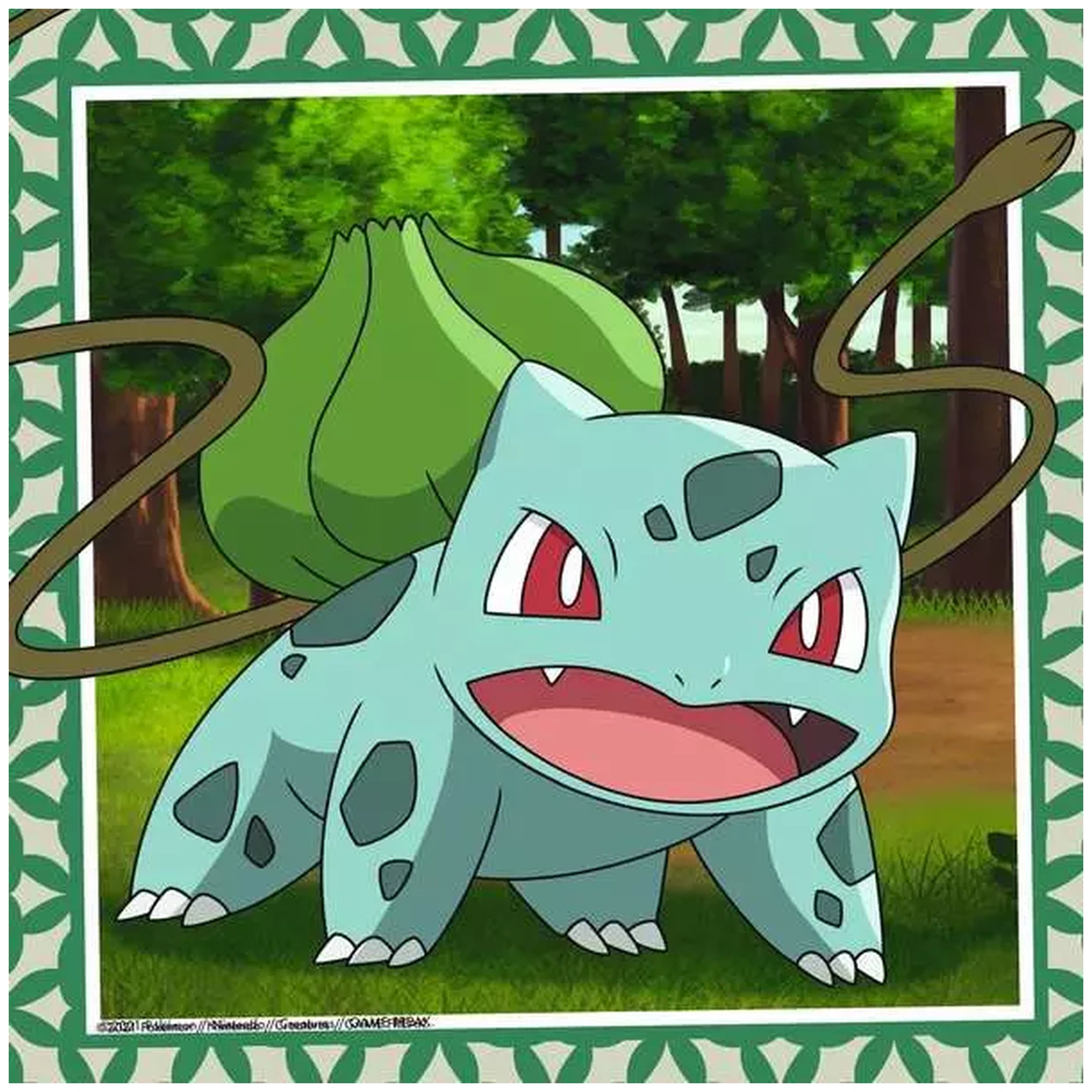 Ravensburger - Pokemon - Charmander Bulbasaur et Squirtle - 3x49 pièces - Puzzles