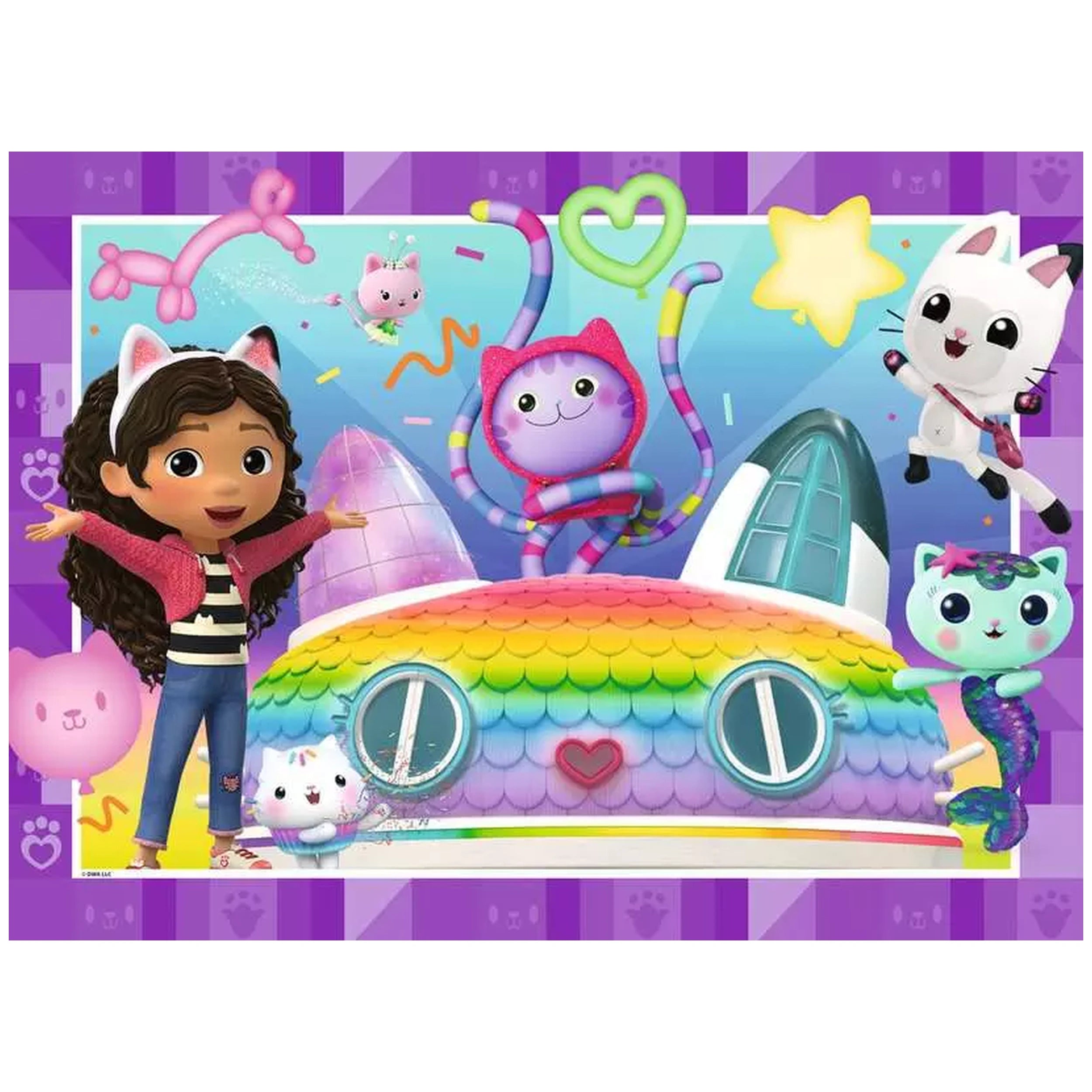 Ravensburger - Puzzle 100 Pièces XXL Gabby's Dollhouse - Puzzles