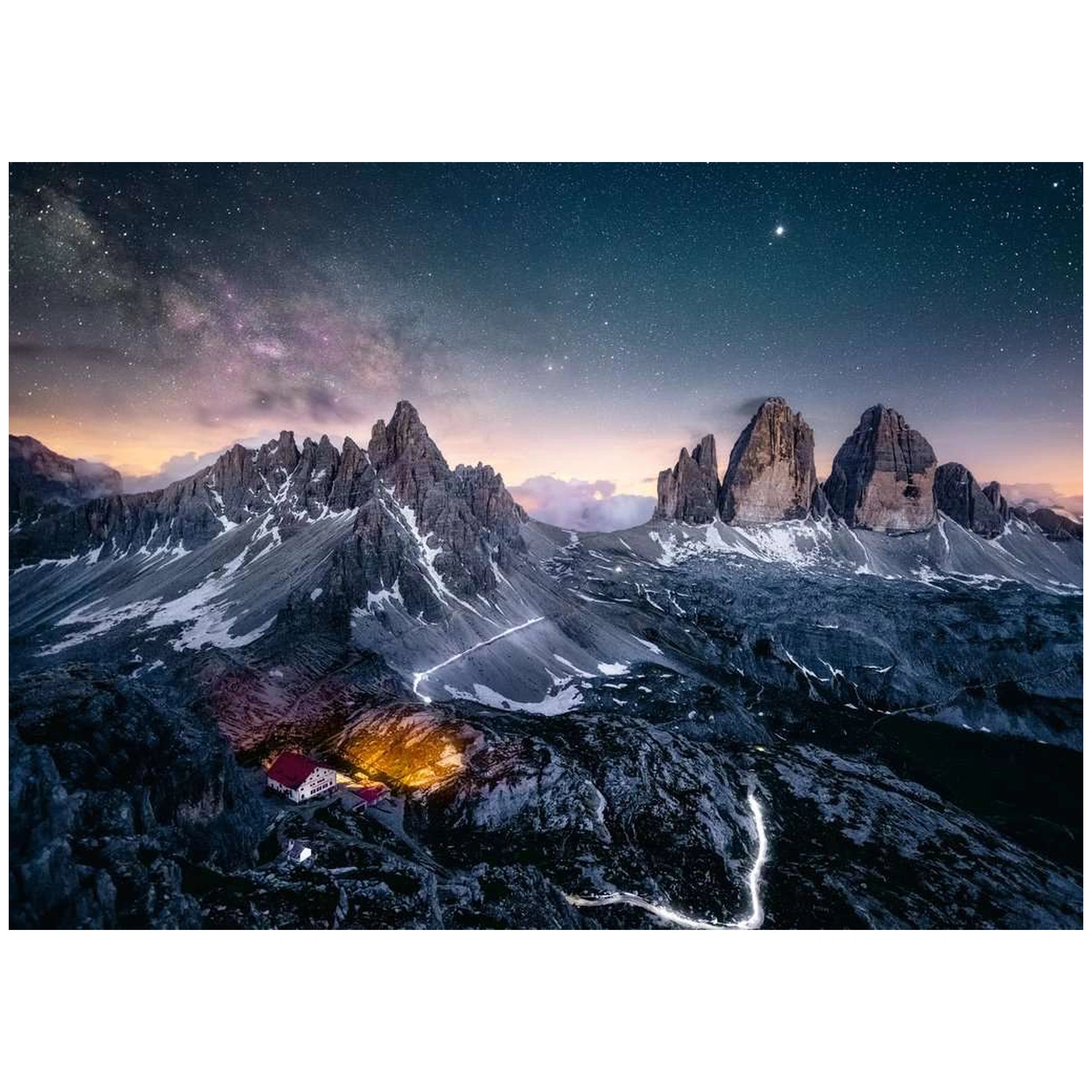 Ravensburger - Puzzle 1000 pièces - Magnifiques montagnes