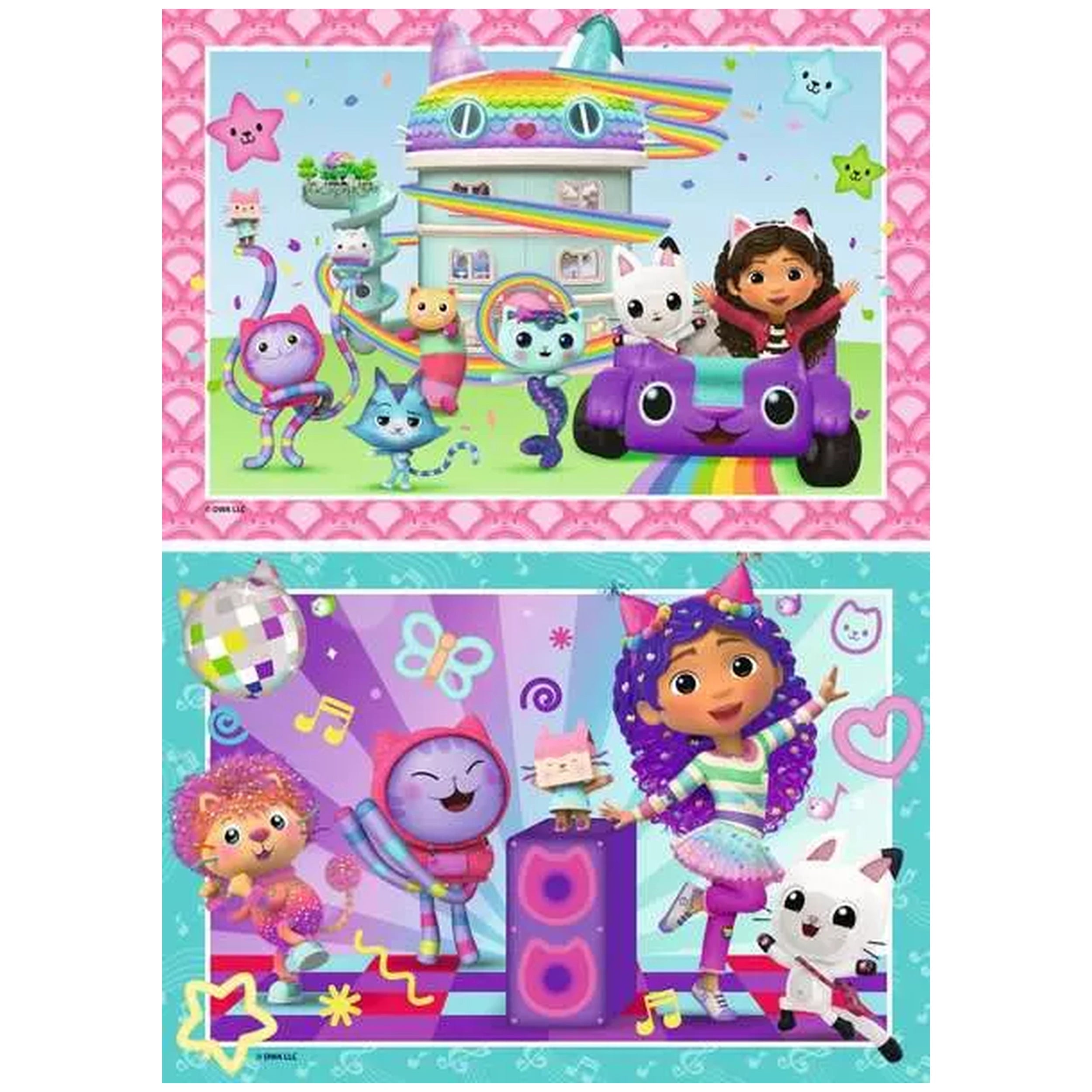 Ravensburger - Puzzle 2x24 Pièces Gabby's Dollhouse - Puzzles