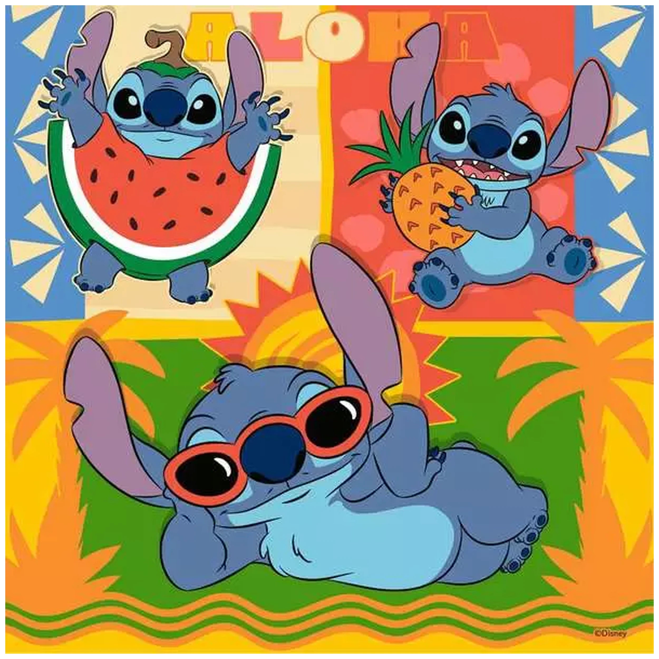 Ravensburger - Puzzle 3x49 Pièces Disney - Puzzles