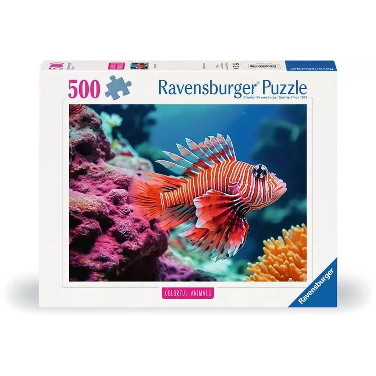 Ravensburger - Puzzle 500 Pièces Animaux Colorés - Puzzles