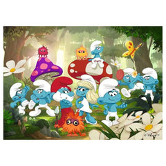 Ravensburger - Puzzles - Puzzle géant - Les Schtroumpfs - 6 Ans+ - Éducatif