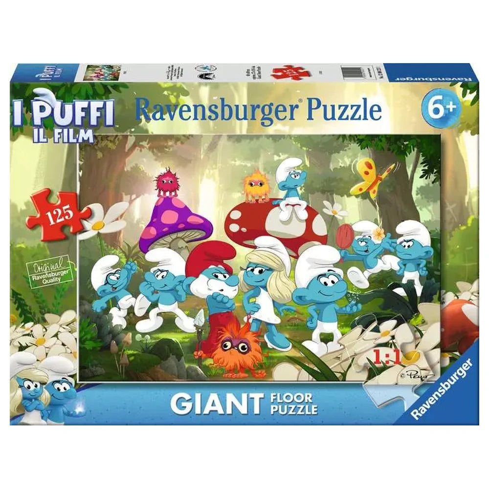 Ravensburger - Puzzles - Puzzle géant - Les Schtroumpfs - 6 Ans+ - Éducatif