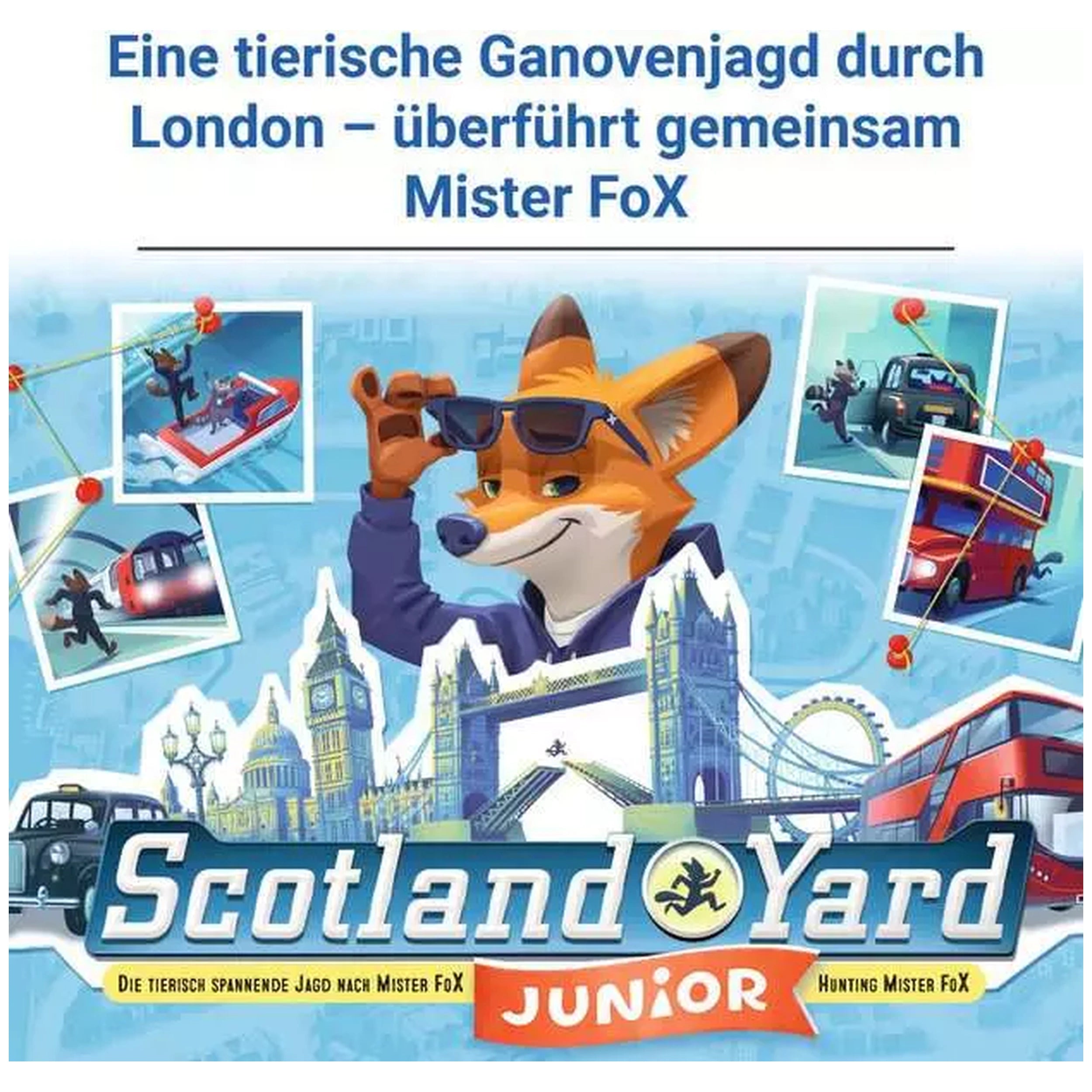 Ravensburger - Scotland Yard Junior - Board Game - Multi-Language Instructions