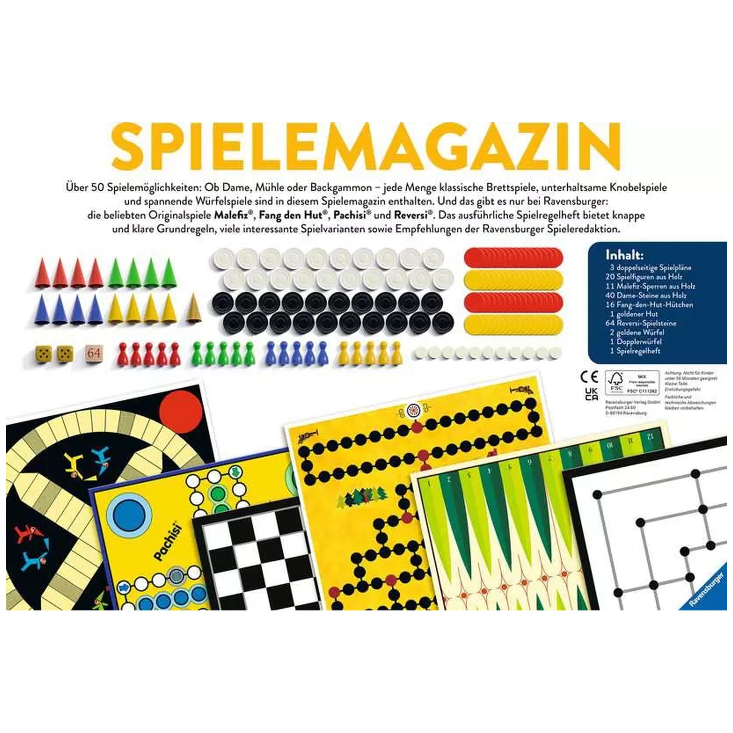 Ravensburger - Spielemagazin - Board Game - German Edition