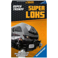 Ravensburger - Super Trump Super Locomotives - Board Game - German Edition