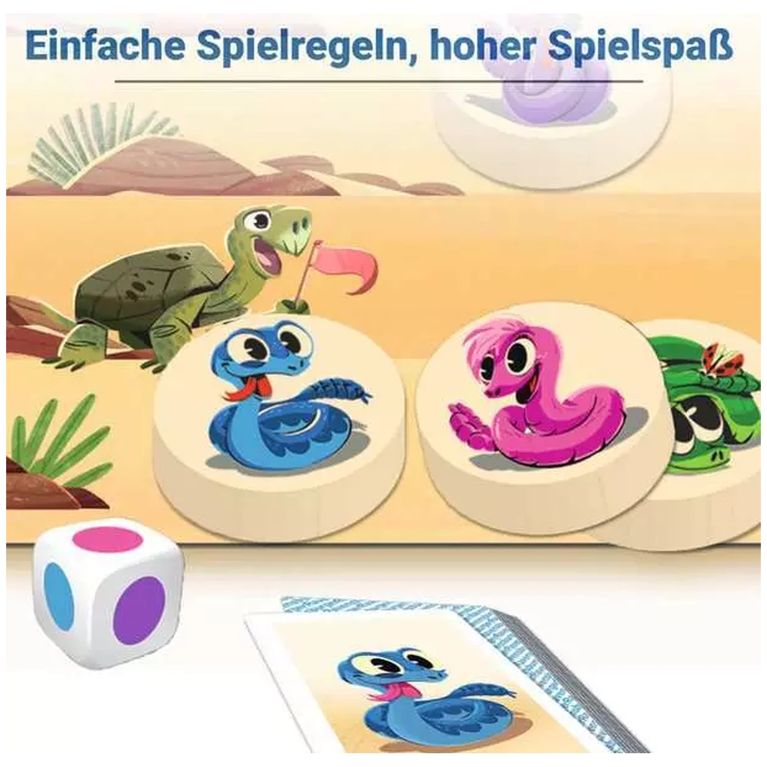 Ravensburger - Tempo Kleine Klapperschlange! - Board Game - German Edition