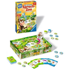Ravensburger - The Twisted Language Zoo - Board Game - German Edition