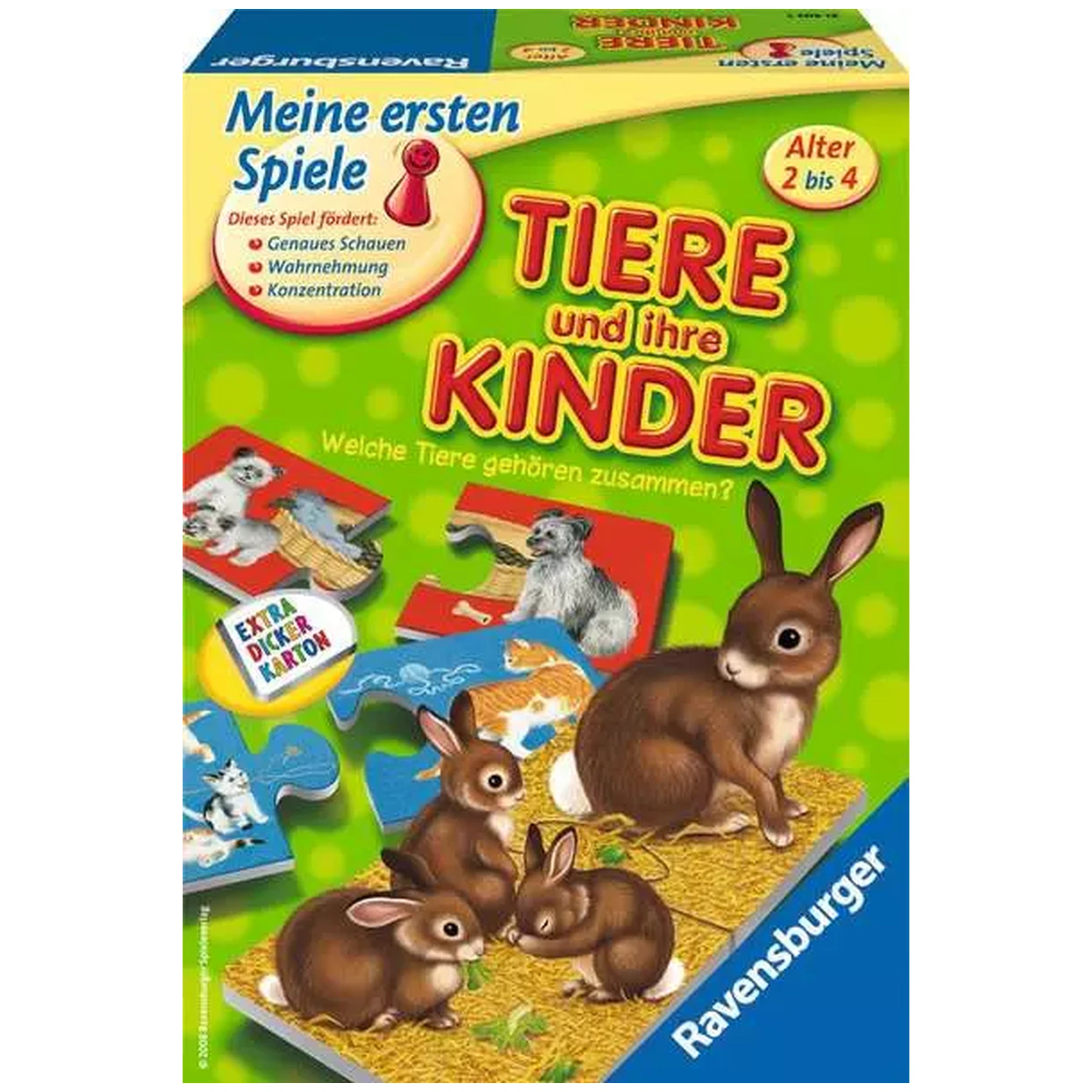 Ravensburger - Tiere Und Ihre Kinder - Educational Toy - German Edition