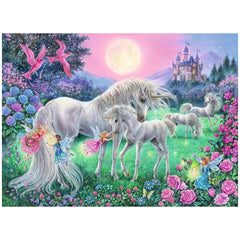 Ravensburger - Unicorns In The Moonlight - 100 Pieces - Puzzles
