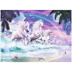 Ravensburger - Licornes sur la plage - 150 pièces - Puzzles