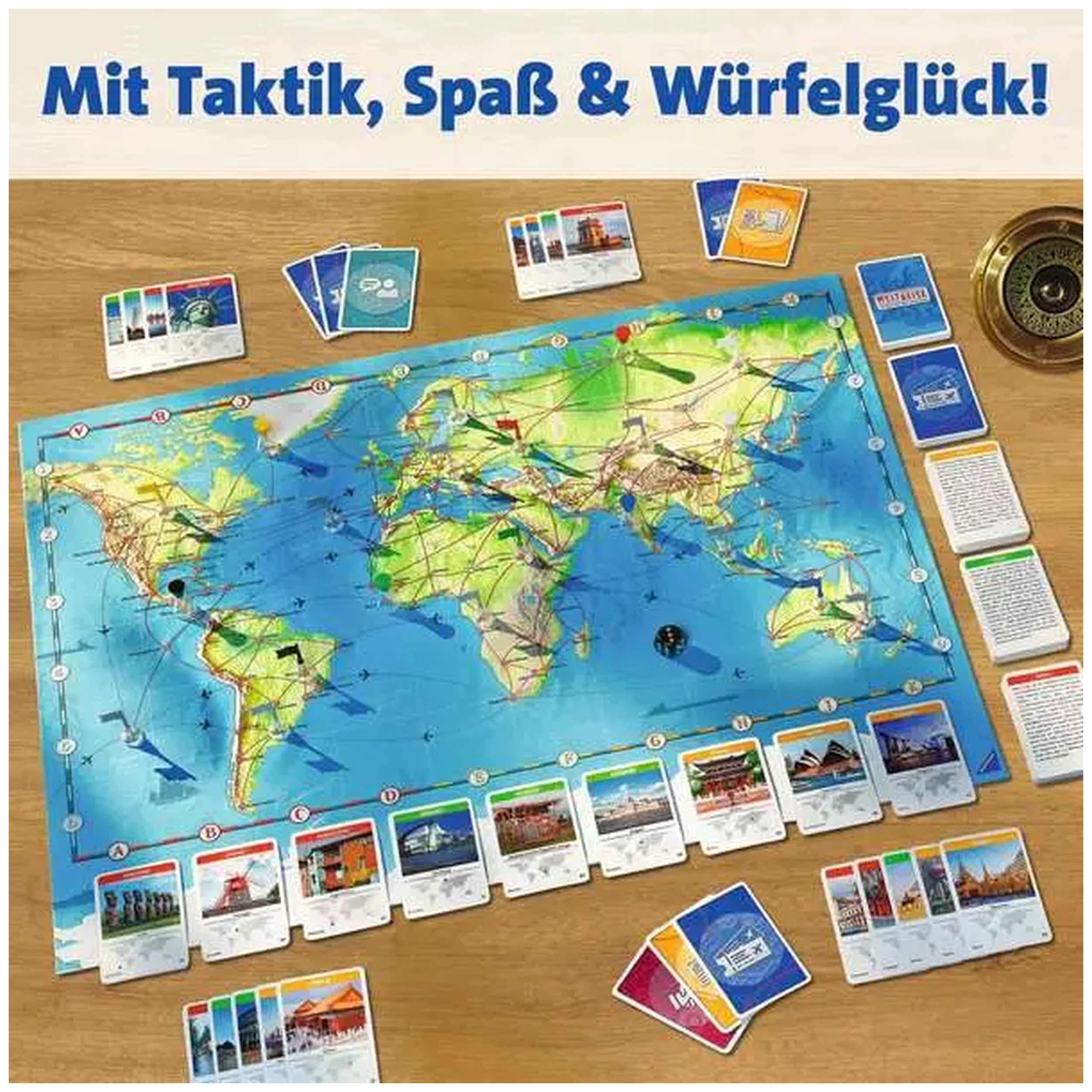 Ravensburger - Weltreise - Board Game - German Edition