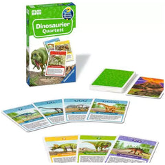 Ravensburger - Wieso? Weshalb? Warum? Dinosaurier Quartett - Jeu de société - Édition allemande