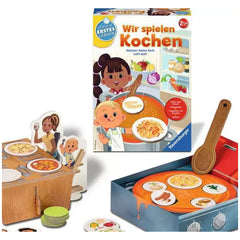 Ravensburger - Nous Jouons à Cuisiner - Jeu de Société - Édition Allemande