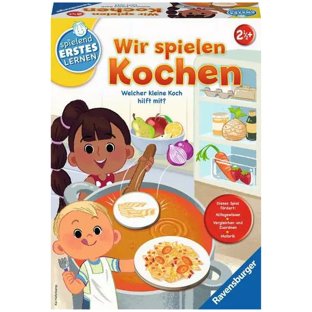 Ravensburger - Nous Jouons à Cuisiner - Jeu de Société - Édition Allemande