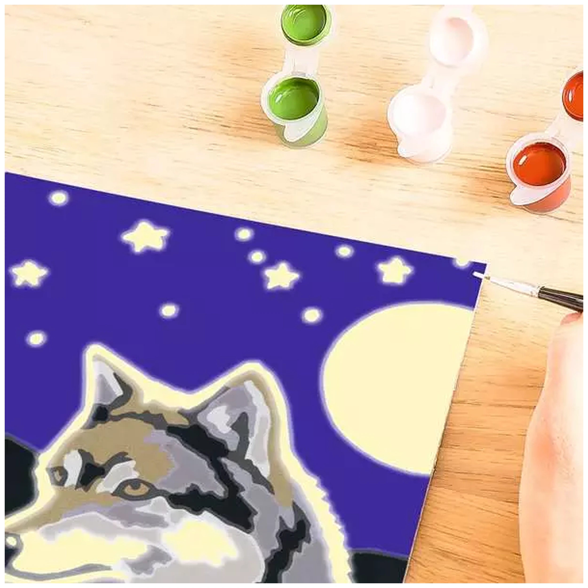 Ravensburger - Wolf Portrait - Arts & Crafts