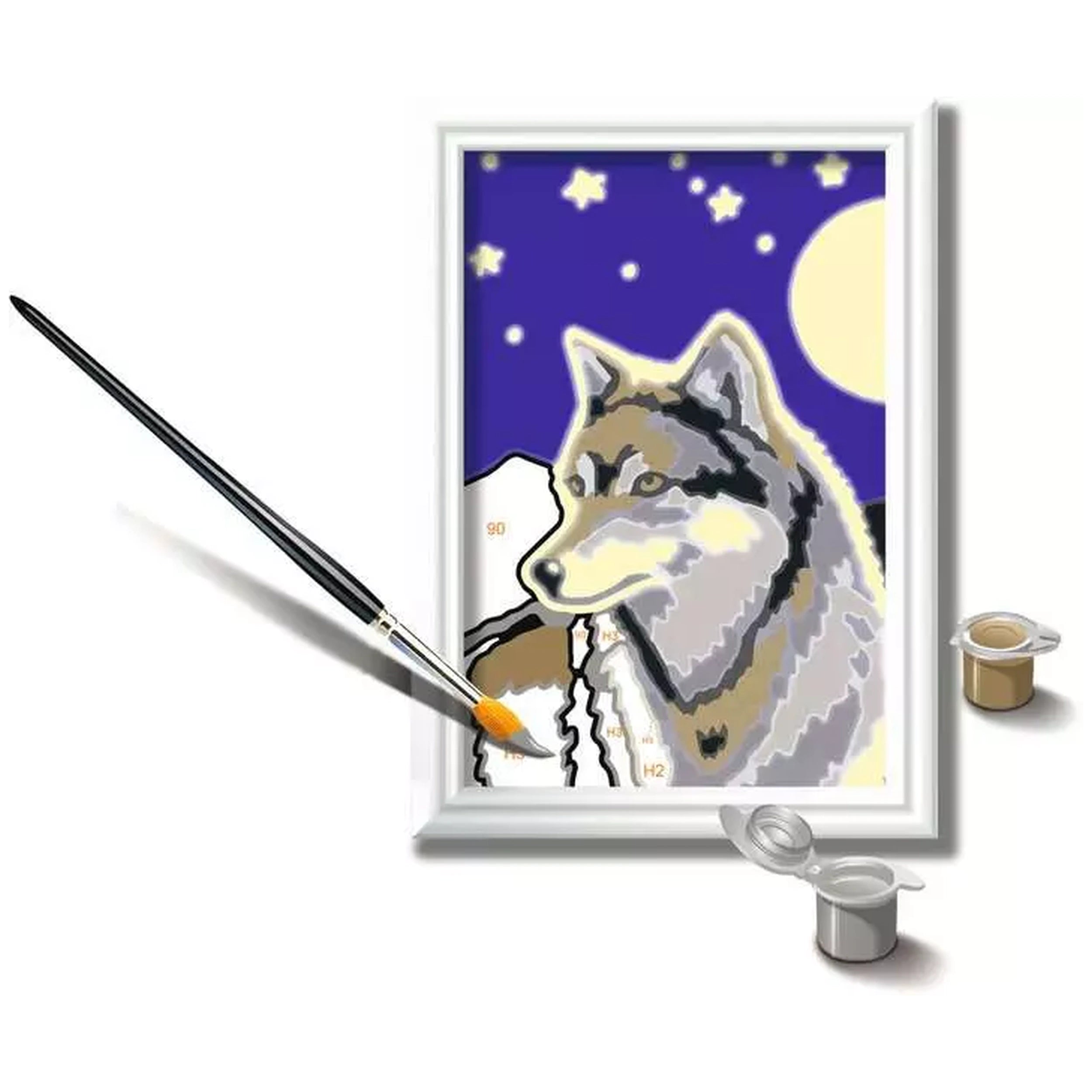 Ravensburger - Wolf Portrait - Arts & Crafts