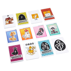 Red Glove - Beccato Party Card Game Ages 7+ - Hilarious Secret Signal & Telepathy Game for 4-9 Players with 110 Chicken & Egg Cards Showcase Pack - RG2068 - Italian Edition