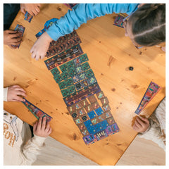 Red Glove - La Casa Stregata Board Game for Kids Ages 5+ - Glow-In-The-Dark Haunted House Memory Exploration Game for 2-4 Players with Ghost Teddy Mission - RG2072 - Italian Edition