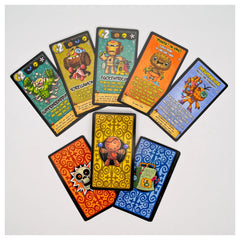 Red Glove - Vudù: Comics Vs Manga Board Game Expansion Ages 8+ - Hilarious Comic & Anime Spell Expansion for 2-8 Players with 32 New Curse Cards - RG20851 - Italian Edition