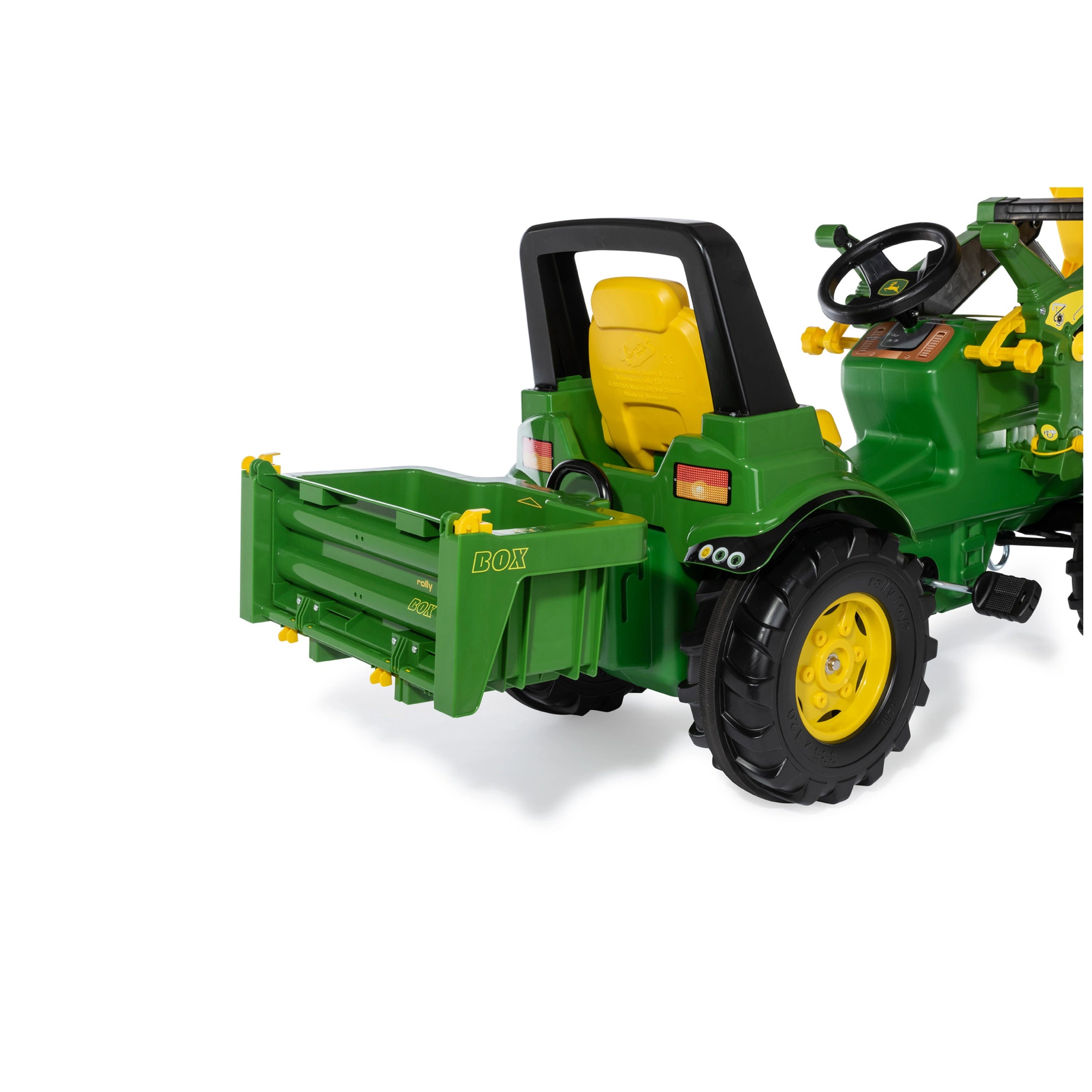 Rolly Toys - Rollybox John Deere Green - Jouets à chevaucher