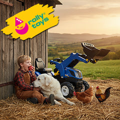 Rolly Toys - Rollyfarmtrac New Holland Jouets à Roues Gonflables