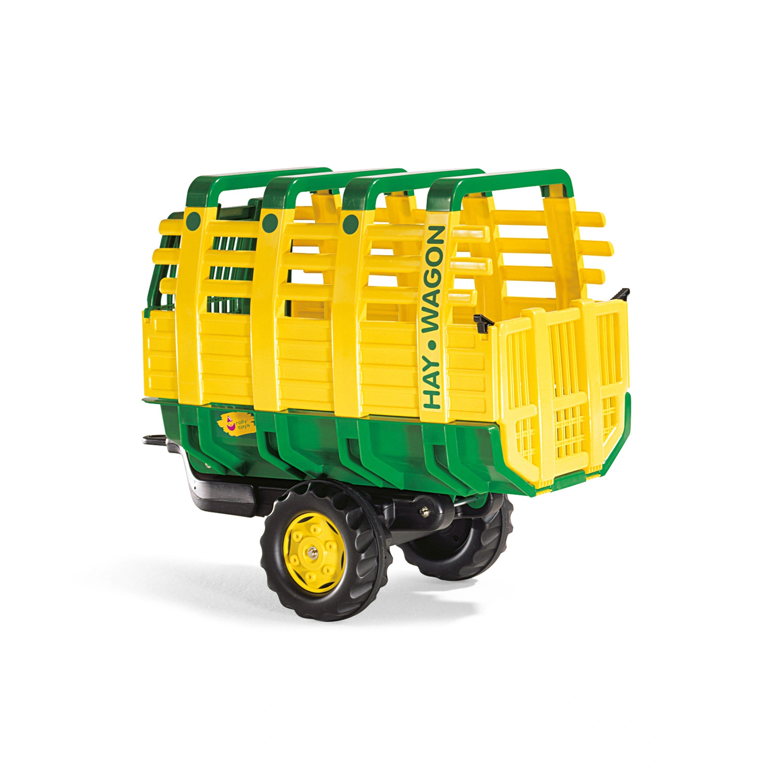 Rolly Toys - Remorque Rollyhay verte - Jouets à chevaucher
