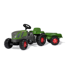 Rolly Toys - Rollykid Fendt 516 Vario Tractor With Trailer Riding Toys