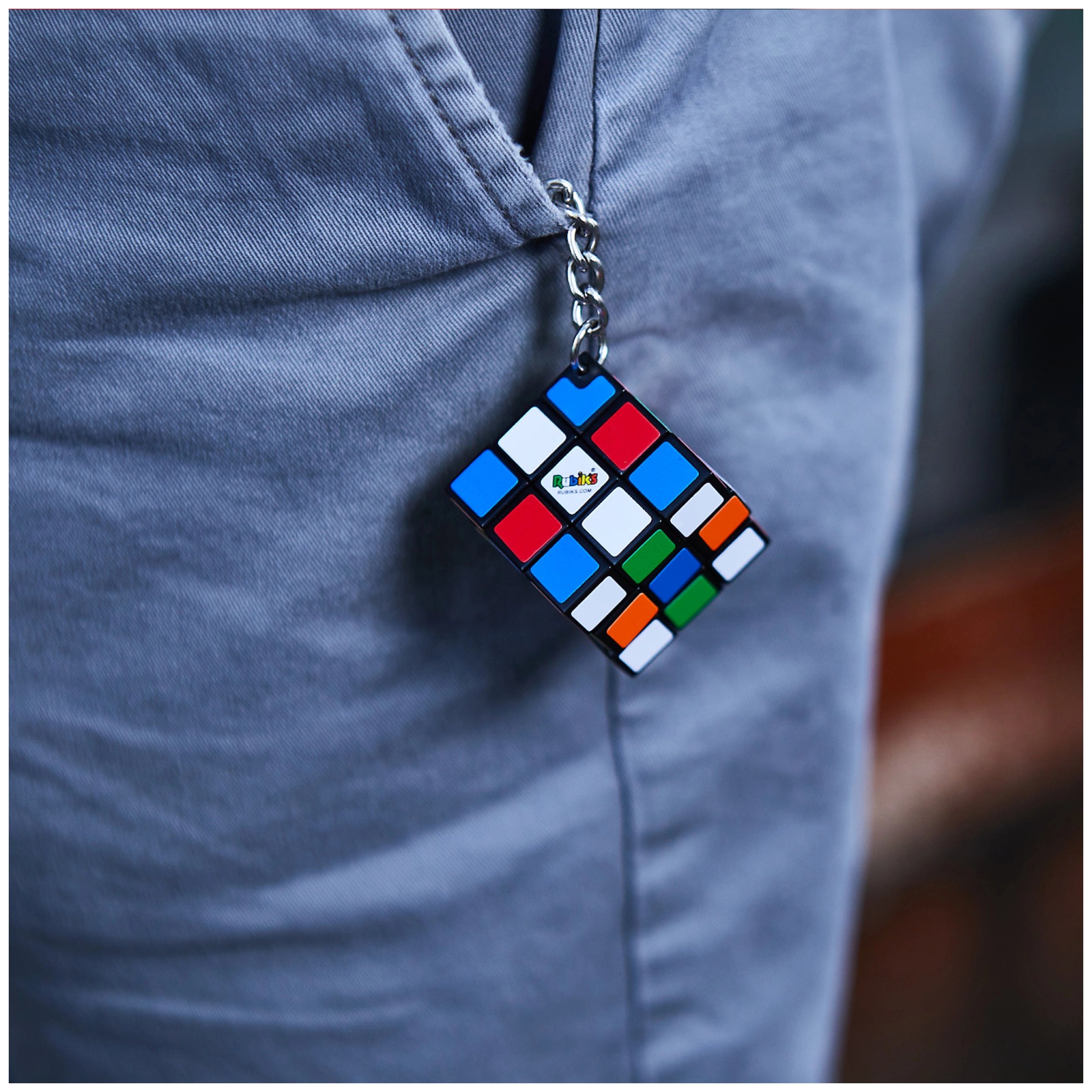 Rubik's Cube Keychain 3x3 - Puzzles