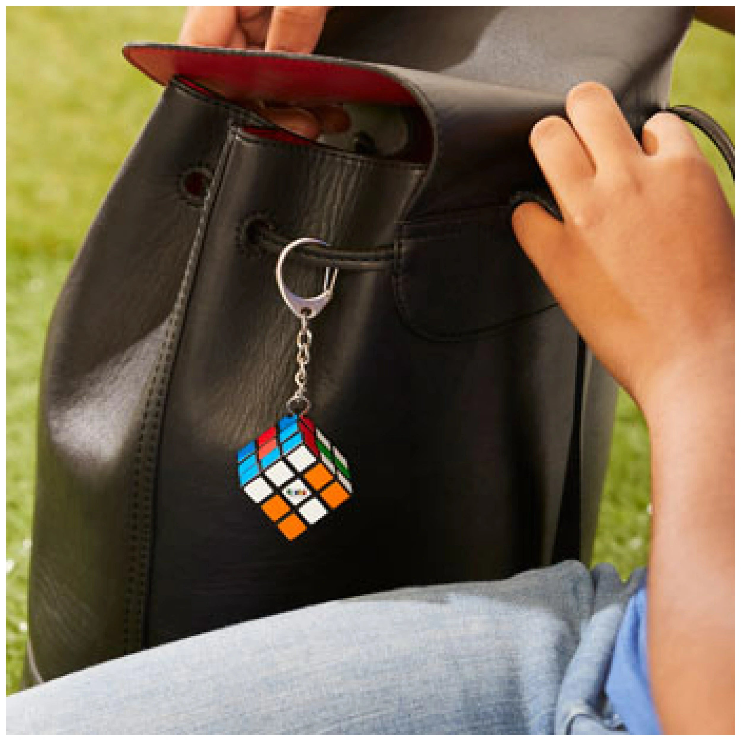 Rubik's Cube Keychain 3x3 - Puzzles