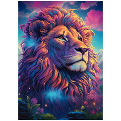 SCHMIDT SPIELE - Une majesté multicolore 1000 pièces puzzles pour adultes - Puzzles