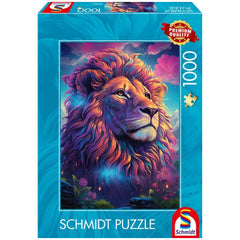 SCHMIDT SPIELE - Une majesté multicolore 1000 pièces puzzles pour adultes - Puzzles