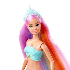 SIMBA - Steffi Love Sirène Arc-en-Ciel Magique - Poupées Sets de Jeu Figurines