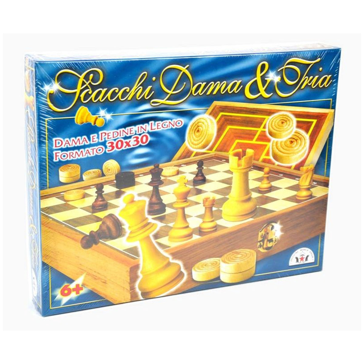 STELLA - Scacchi-Dama-e-Tria - Board-Games