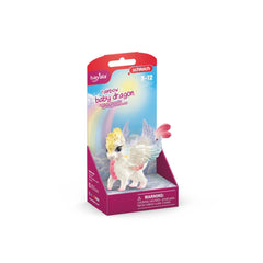 Schleich - Bayala - Dragon Bébé Arc-en-Ciel - Figurines d'Action et de Jouets - 70825