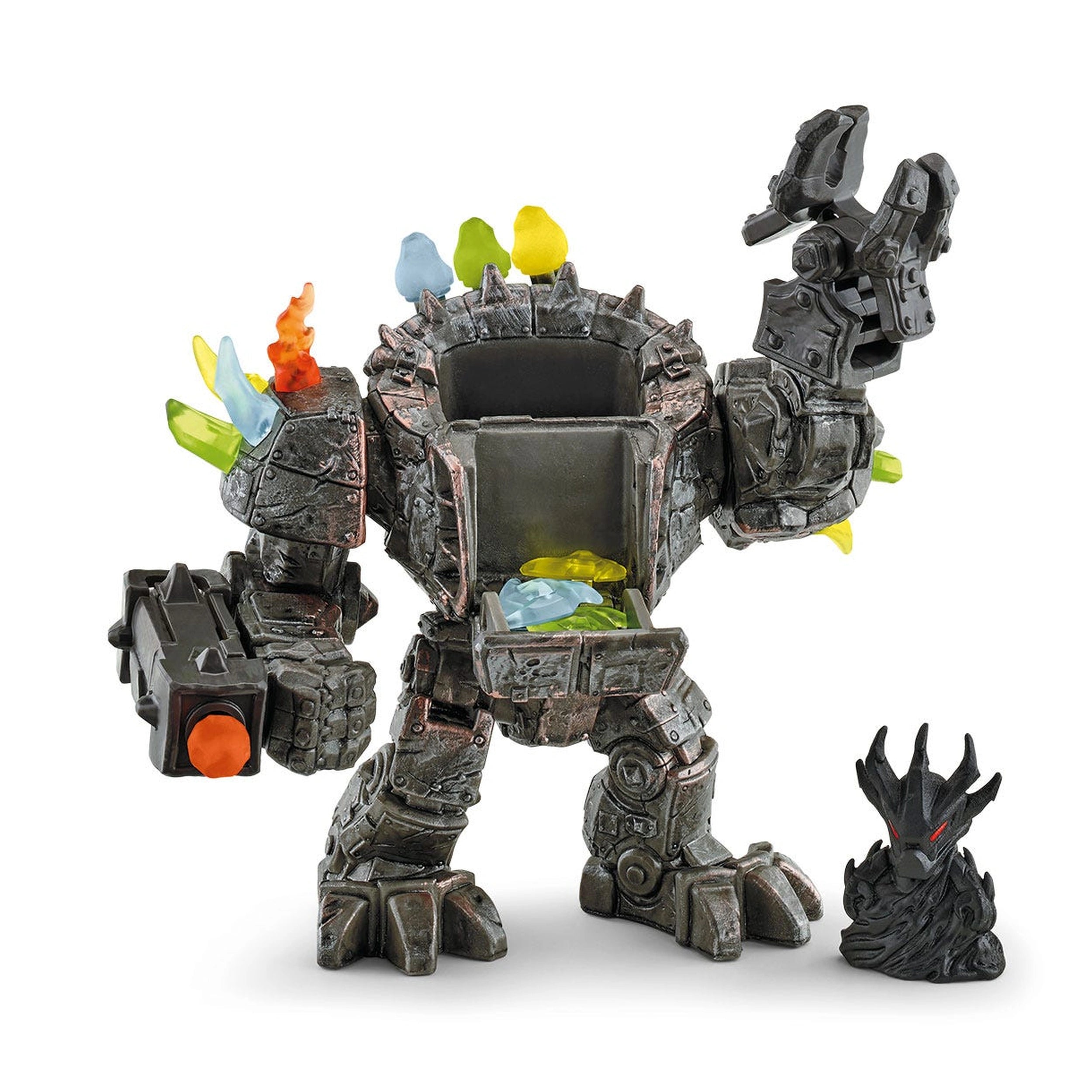 Schleich - Eldrador Creatures - Master Robot With Mini Creature - Action & Toy Figures - 42549