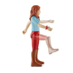 Schleich - Horse Club - Horse Club Hannah & Cayenne - Action & Toy Figures - 42539