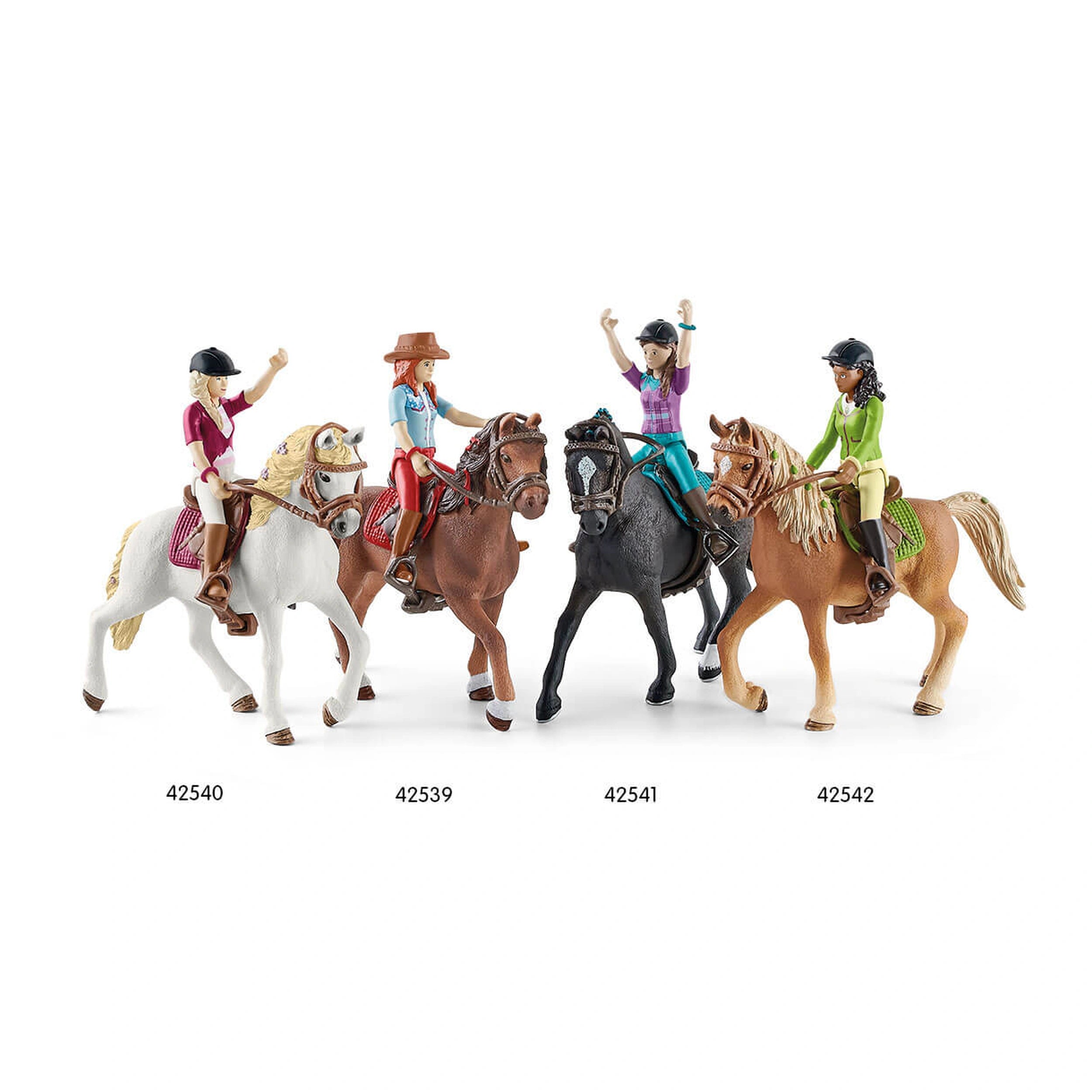 Schleich - Horse Club - Horse Club Hannah & Cayenne - Action & Toy Figures - 42539