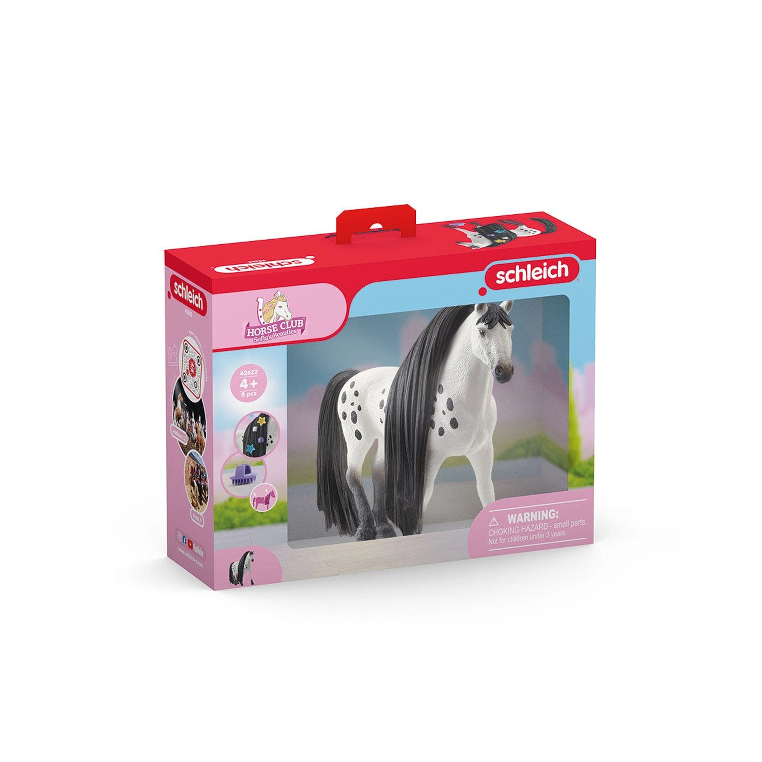 Schleich - Horse Club Sofia'S Beauties - Cheval Beauté Étalon Knabstrupper - Figurines d'Action et de Jouets - 42622