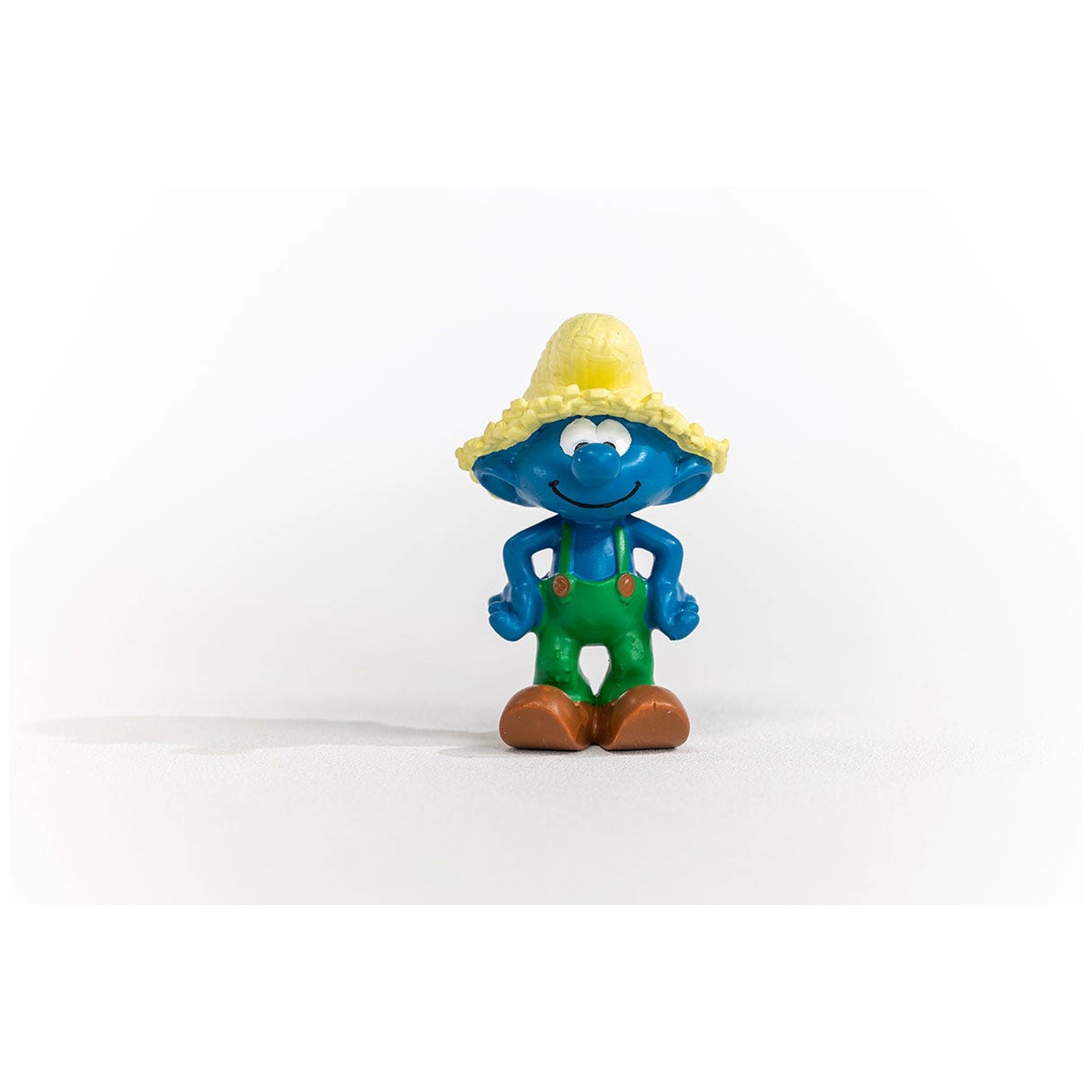 Schleich - Les Schtroumpfs - Schtroumpf Fermier - Figurines d'action et de jouets - 20837