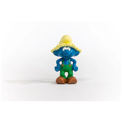 Schleich - Les Schtroumpfs - Schtroumpf Fermier - Figurines d'action et de jouets - 20837