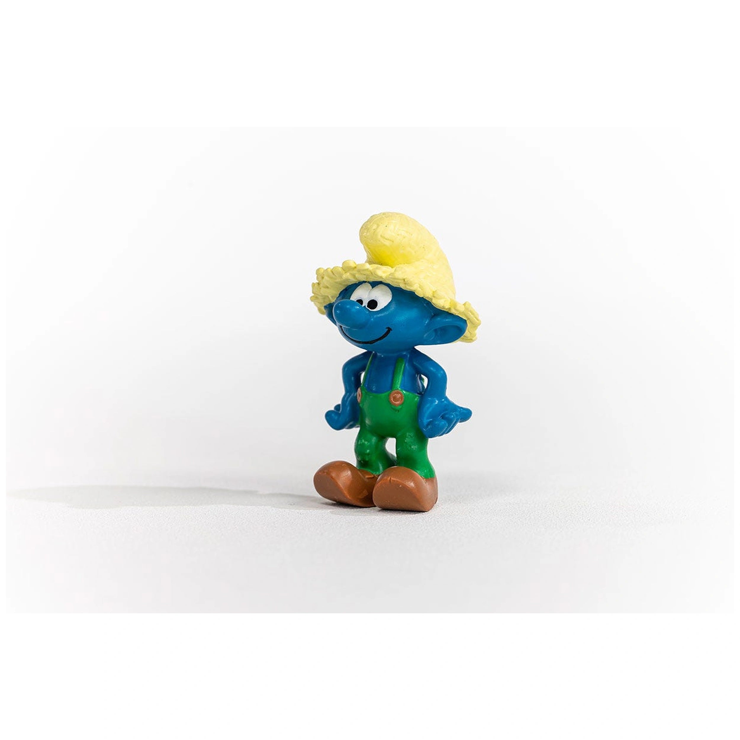 Schleich - Les Schtroumpfs - Schtroumpf Fermier - Figurines d'action et de jouets - 20837